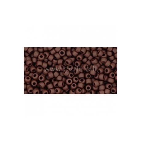 TOHO biseris, matinis Frosted Oxblood (46F), 11/0, 10 g