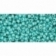 TOHO seed beads, Opaque Lustered Turquoise (132), 11/0,10 g