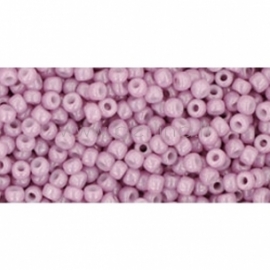 TOHO seed beads, Opaque Lustered Pale Mauve (127), 11/0,10 g