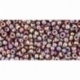 TOHO seed beads, Opaque Rainbow Oxblood (406), 11/0,10 g
