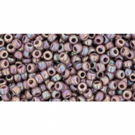 TOHO seed beads, Opaque Rainbow Lavender (412), 11/0,10 g