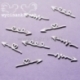 Chipboard "Doodling - Arrows", 9 pcs