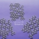 Chipboard "Valentine's Day - background", 3 pcs