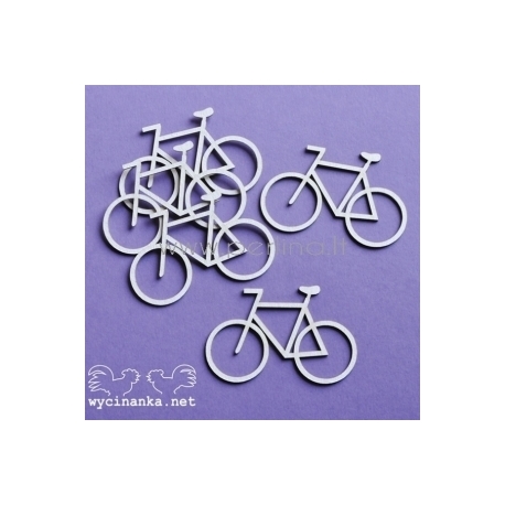 Chipboard "Man's World - bicycles", 5 pcs