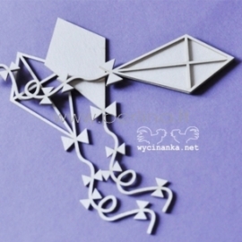 Chipboard "Kites 3D", 2 pcs