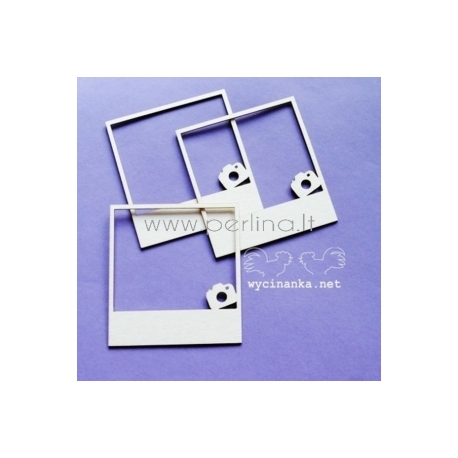 Chipboard "Photo frame, No.9", 3 pcs