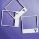 Chipboard "Photo frame, No.2", 3 pcs