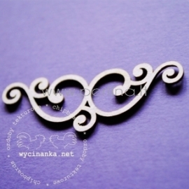 Chipboard "Romance - ornament 6", 8 pcs