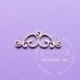 Kartoninė detalė "Romance - ornamentas 6", 8 vnt.