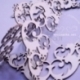 Chipboard "Forever - corner ornaments, large", 4 pcs