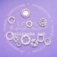 Chipboard "Institute - Gears", 5 pcs