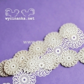 Chipboard "Rosette - bordery", 3 pcs