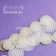 Chipboard "Rosette - bordery", 3 pcs