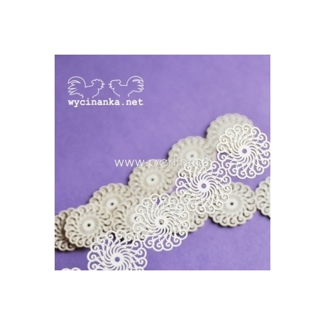 Chipboard "Rosette - bordery", 3 pcs