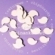 Chipboard "Stylized birds, small", 20 pcs