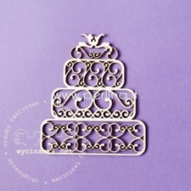 Chipboard "Sweet Dreams - Cake", 1 pc