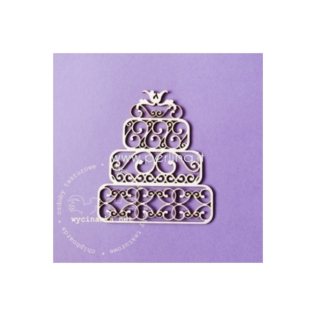 Chipboard "Sweet Dreams - Cake", 1 pc