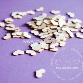Chipboard "Hearts", 100 pcs