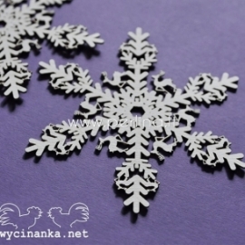 Chipboard "Wonderful time - snowflakes", 2 pcs