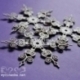 Chipboard "Wonderful time - snowflakes", 3 pcs