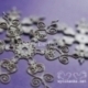Chipboard "Wonderful time - snowflakes", 3 pcs