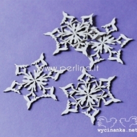 Chipboard "Winter is Coming - Snowflakes", 4 pcs