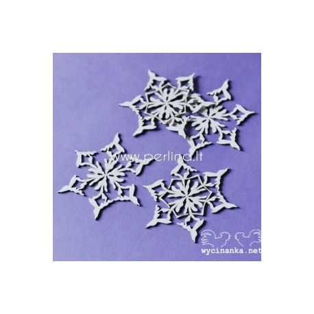 Chipboard "Winter is Coming - Snowflakes", 4 pcs