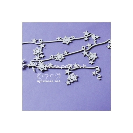 Chipboard "Winter is Coming - Garlands 1", 3 pcs