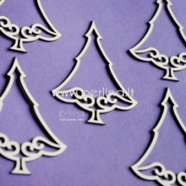 Chipboard "Christmas Tree 5", 5 pcs