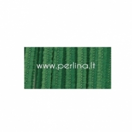 Chenille stems, emerald, 30,5 cm, 25 pcs