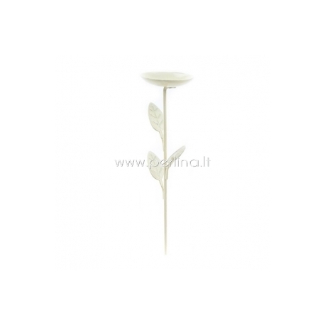 Mini iron garden birdbath, 1 PC/Pkg