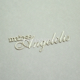 Kartoninė detalė "Mažasis Angelėlis", 3 vnt.