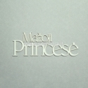 Chipboard "Little Princess", 3 pc