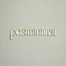 Kartoninė detalė "Prisiminimai", 3 vnt.