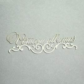 Chipboard "Wedding album", 1 pc