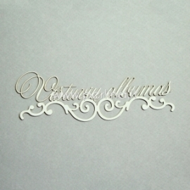 Kartoninė detalė "Vestuvių albumas", 1 vnt.