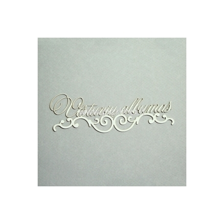 Chipboard "Wedding album", 1 pc