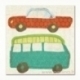 Kartoninės iškarpos "Road Trip", 8x8 cm