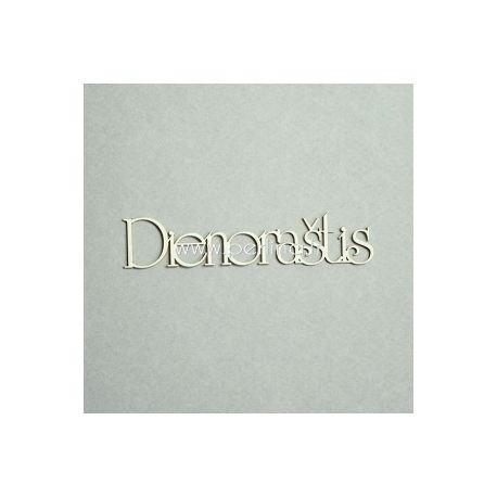 Kartoninė detalė "Dienoraštis", 1 vnt.