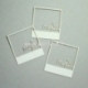 Chipboard "Photo frame - Love", 3 pcs