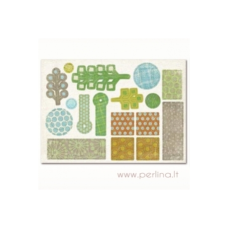 Popierius "All dressed up 1", 30,5x30,5cm