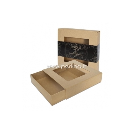 Staples matchbook box, 21,6x21,6x5,1 cm