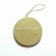 Paper-mache decoration "Circle", 6,3 cm, 1 pc