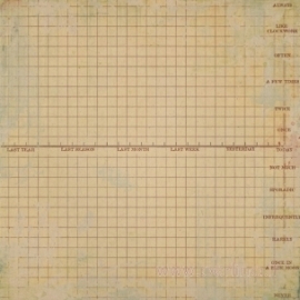 Popierius "Day 204", 30,5x30,5 cm