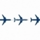 Paper craft tape "Planes", 8 m