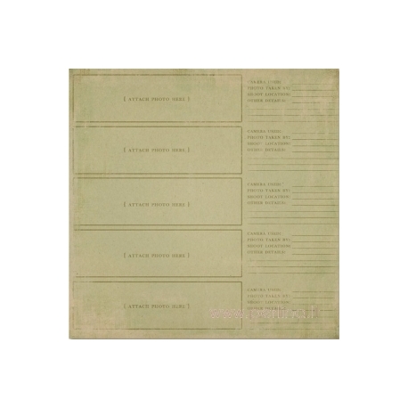 Popierius "All dressed up 1", 30,5x30,5cm