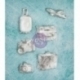 Dek.detalės "Resin Embellishments - Shabby Chic Treasures - Explore", 6 vnt.