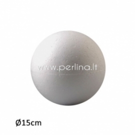 Styrofoam ball, 15 cm