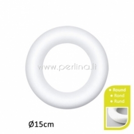 Styrofoam ring, 15 cm