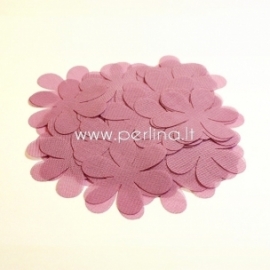 Fabric flower, lilac, 1 pc, select size